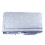 Mantinel SOFTELLO 30x240cm - šedě modří ptáčci