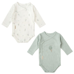 Body s dlouhým rukávem BIMBIDREAMS 2ks - Blue Sky