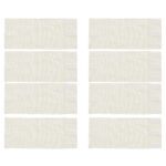 Ochranné panely BIMBIDREAMS 8ks 25x70cm - TEX01 WHITE