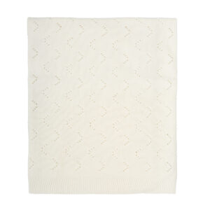 Pletená bambusová deka NEWA01 BIMBIDREAMS - WHITE