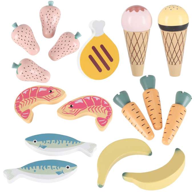 Dřevený obchod pro děti s pokladnou LULILO MELO - Obrázek 8