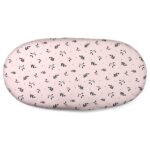 Plachta do Mojžíšova koše - světle růžové jmelí