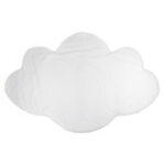 Podložka kožešinkový oblak bílý