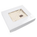 Mušelínová přikrývka SOFTELLO – smetanová s volánkem