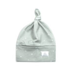 Čepička SOFTELLO s uzlíkem (0-3měs.) - šalvějová tečka