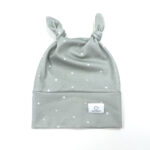 Čepice SOFTELLO se 2 uzlíky (0-3měs.) - šalvějová tečka