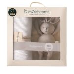 Dárkový set BIMBIDREAMS RABBIT - CREAM BLANKET