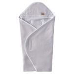 Deka do autosedačky SOFTELLO - světle šedé wafle