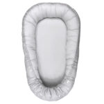 Hnízdo pro miminko SOFTELLO - světle šedí ptáčci MIX