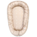 Hnízdo pro miminko SOFTELLO - béžový ptáčci