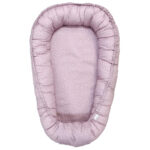 Hnízdo pro miminko SOFTELLO - fialová tečka