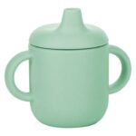 Dětský silikonový hrnek FreeON - zelený
