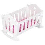 Dřevěná kolébka pro panenky FreeON