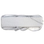 Mantinel SOFTELLO 15x120cm - světle šedý tulipán