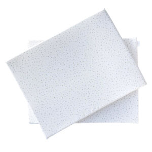 Set mantinelů MAXI 46x120 a 46x240cm - bílá tečka