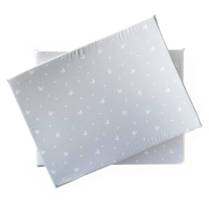 Set mantinelů MAXI 46x120 a 46x240cm - světle šedí ptáčci