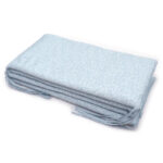 Mantinel SOFTELLO 30x240cm - světle modré květinky