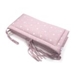 Mantinel SOFTELLO 30x240cm - tmavě růžový ptáčci