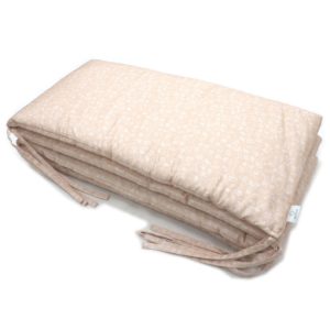 Mantinel 30x240cm - béžové květinky