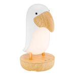 Noční světlo Puffin REGNUM s Bluetooth reproduktorem