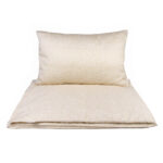 Dětské povlečení SOFTELLO - béžové květinky