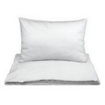 Dětské povlečení SOFTELLO - světle šedá tečka