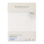 Bambusové prostěradlo 50x80/90cm BIMBIDREAMS - LIST WHITE