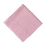Mušelínová plena SOFTELLO 80x80cm - tmavě růžová