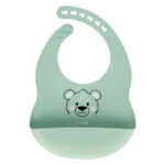 Silikonový bryndák FreeON - zelený