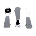 Dětský příbor FreeON - šedý slůně