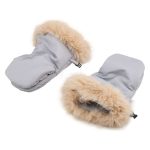 Rukavice na kočárek FreeON šedé