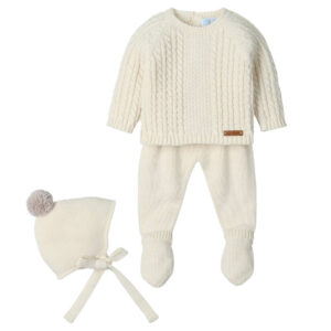 Pletený set Mac Ilusion - 0201 Natural