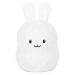 Silikonové noční světlo MINI FreeON - bílý zajíček