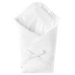 Zavinovačka SOFTELLO - bílá s volánkem (MI240)