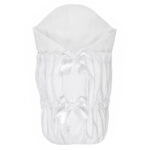 Zavinovačka SOFTELLO COMBI - bílé madeirové květy