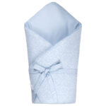 Zavinovačka SOFTELLO  - světle modré květinky MIX