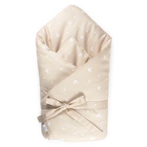 Návlek na zavinovačku SOFTELLO - béžový ptáčci