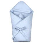 Zavinovačka SOFTELLO - světle modrá tečka MIX